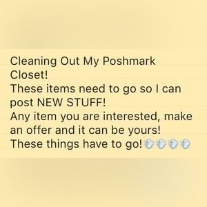 All Offers Will Be Strongly Considered…All Items Must Go!